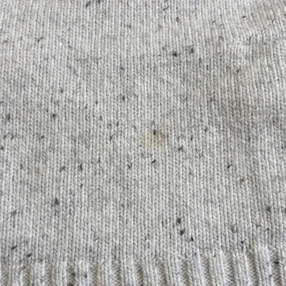 J. Jill Speckled Cream Mock Neck Sweater - Picture 4 of 6